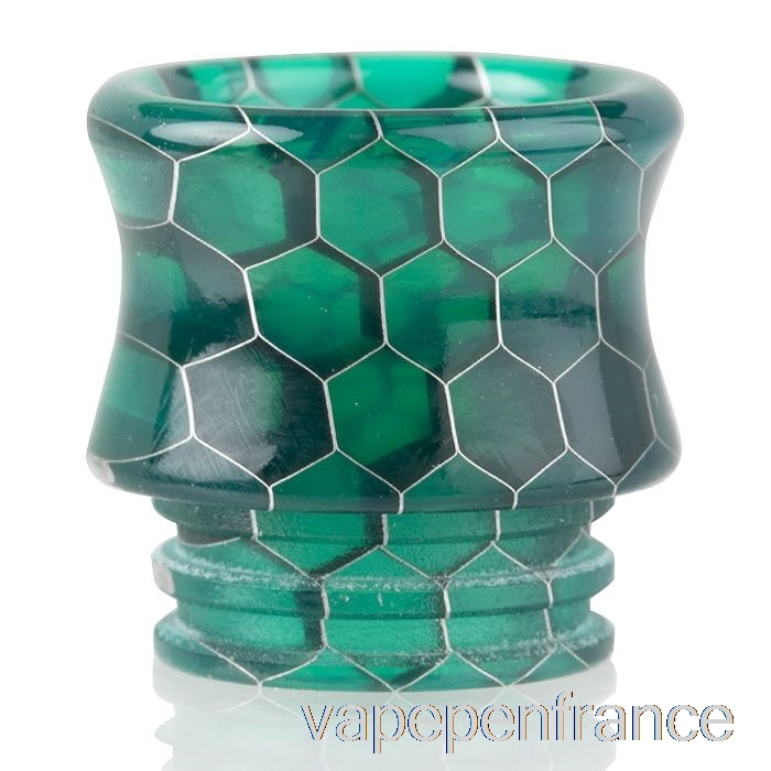 810 Couronne Peau De Serpent Résine Drip Tip Stylo Vape Vert